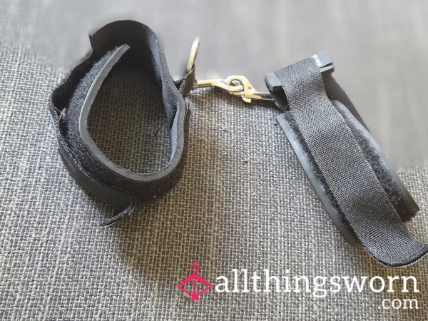 Velcro Black Handcuffs