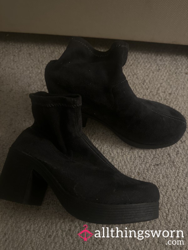 Velvet Boots