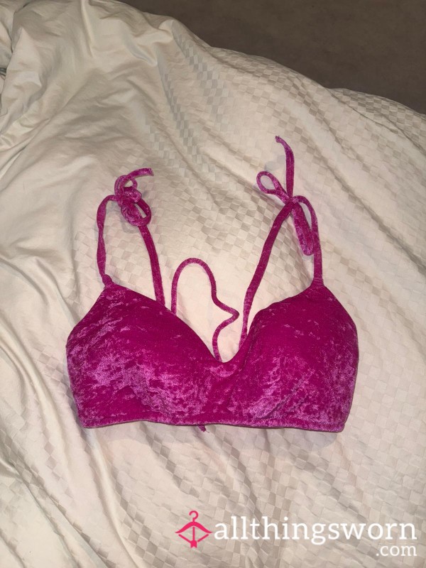 Velvet Bra For Sissy