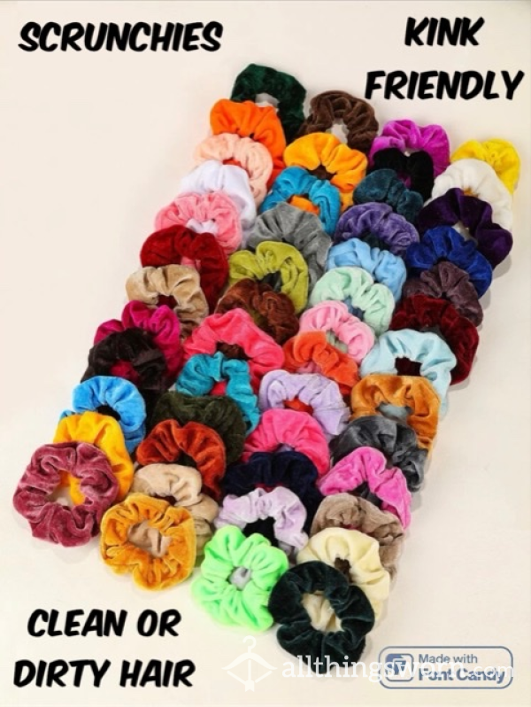 Velvet Scrunchies