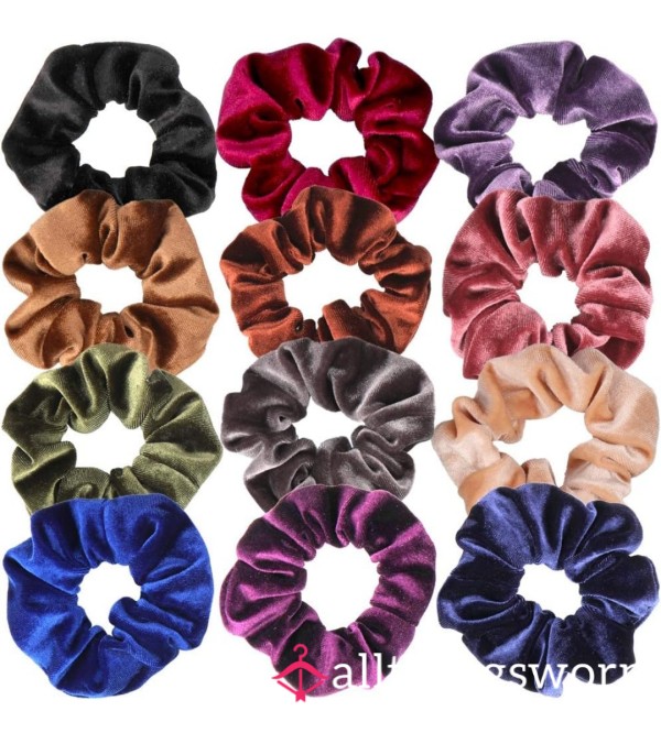 Velvet/satin Scrunchies