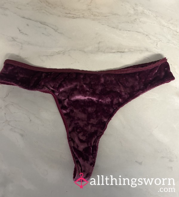 Velvet Thong