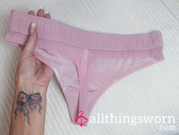 Velvet Victoria Secret Thong - Worn 24 Hours - Free Shipping