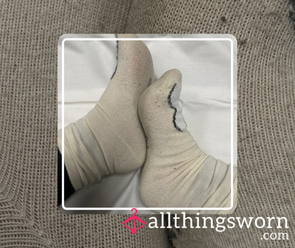 Miffy Mischief ⋆ 24 Hour Worn Cream Socks