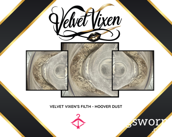 Velvet Vixen's Filth - Hoover Dust & Dirt I Left Behind, Collected For Your Degradation