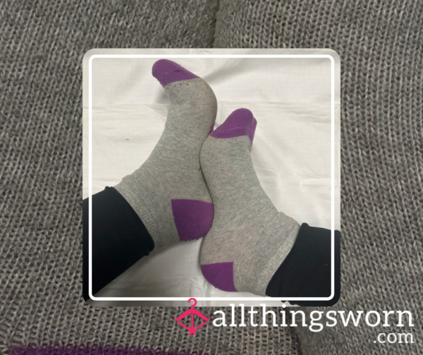 Double Stain ⋆ 48 Hours Worn Ankle Socks