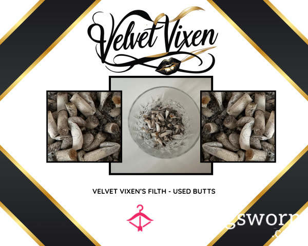 Velvet Vixen's Used Bu*ts - Smoked, Spent & Sold To A Loser