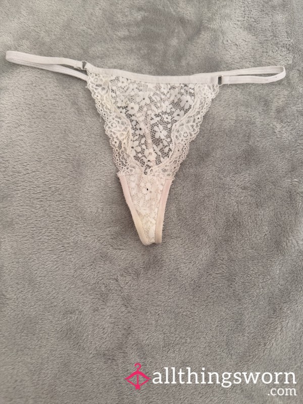 Velvet’s Full Day Worn Panties. Drenched In My Sweat & Scent.