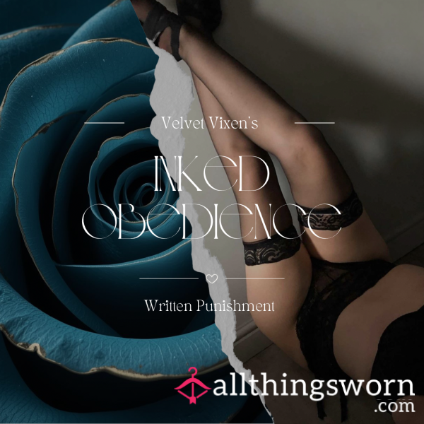 Inked Obedience ⋆ Written Punishment