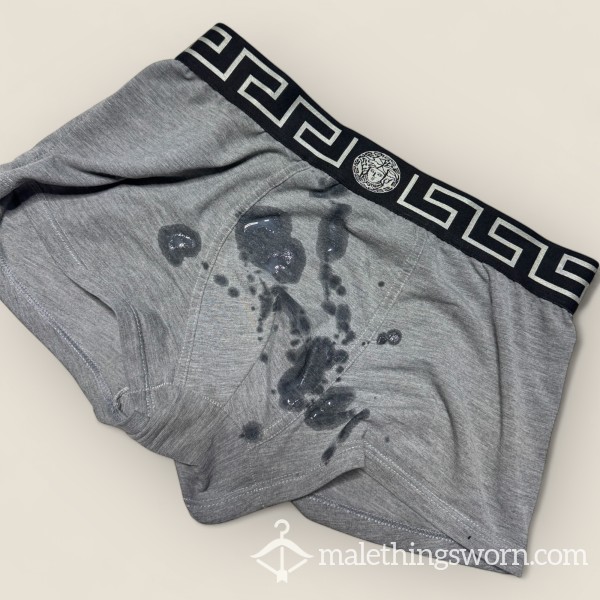Versace 2 Day Worn C*m Soaked Boxers (UK M)