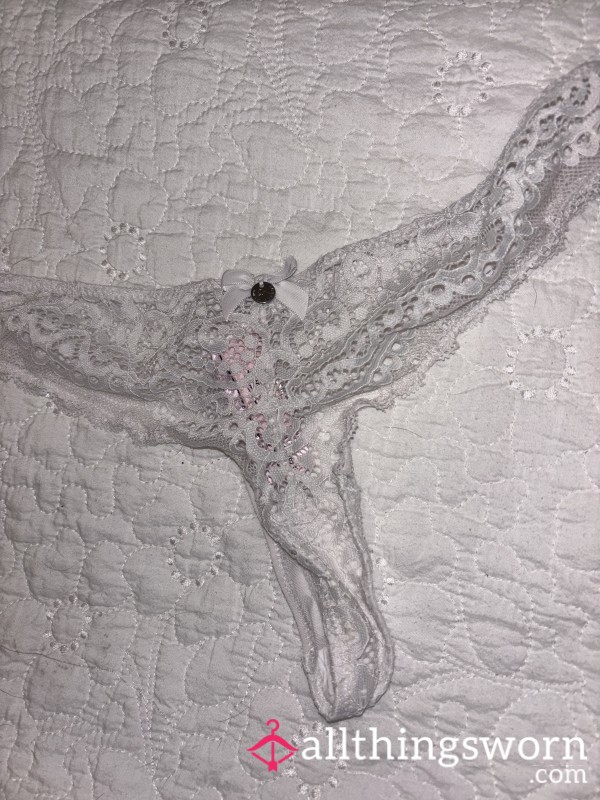 Very Cute Lace Panties 🩷 Well Worn, Smell Great 😏