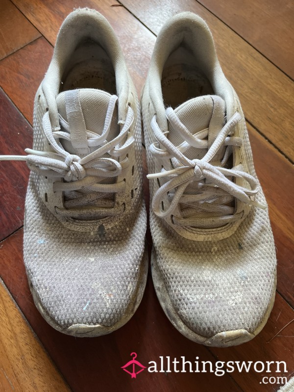 Very Dirty Nike Work Shoes ~ 5 Years Old
