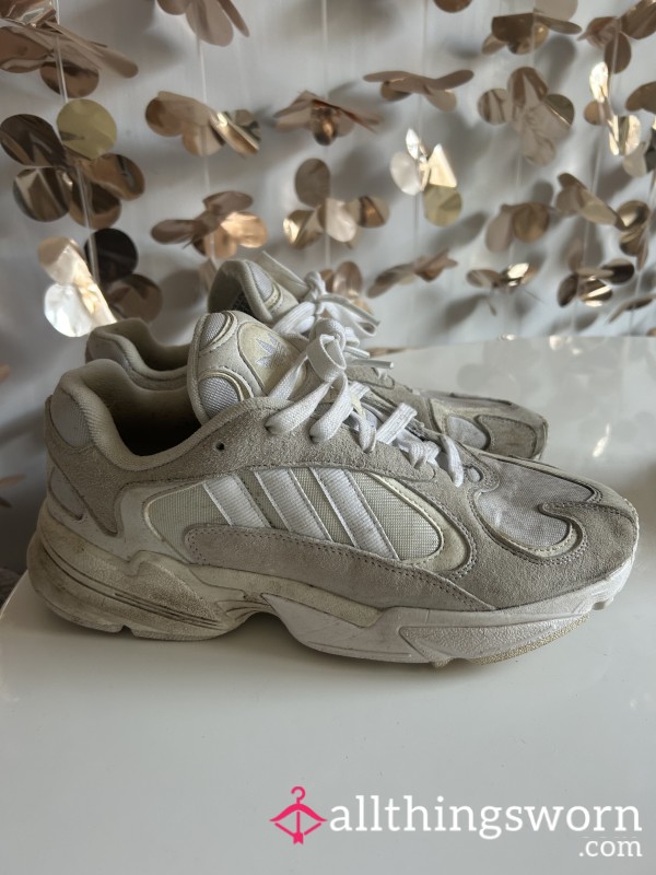Very Dirty Old Adidas Trainers