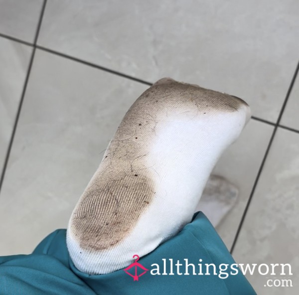 Very Dirty Socks Worn Cleaning For 8 Hrs
