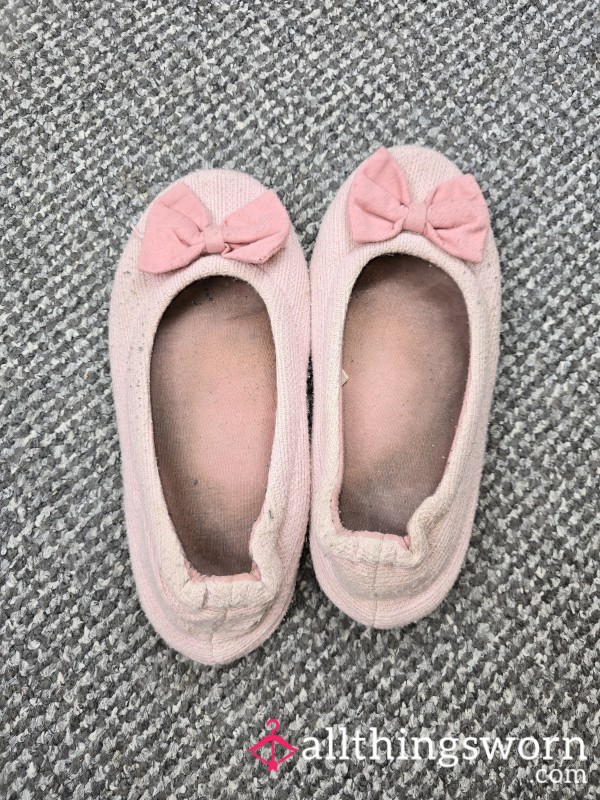 Very Dirty Stained Slippers