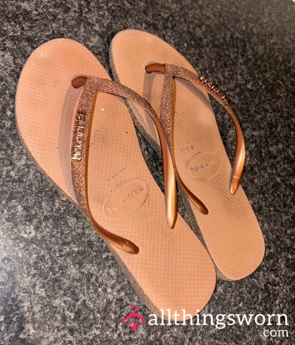 Very Dirty, Very Used Havana Slippers