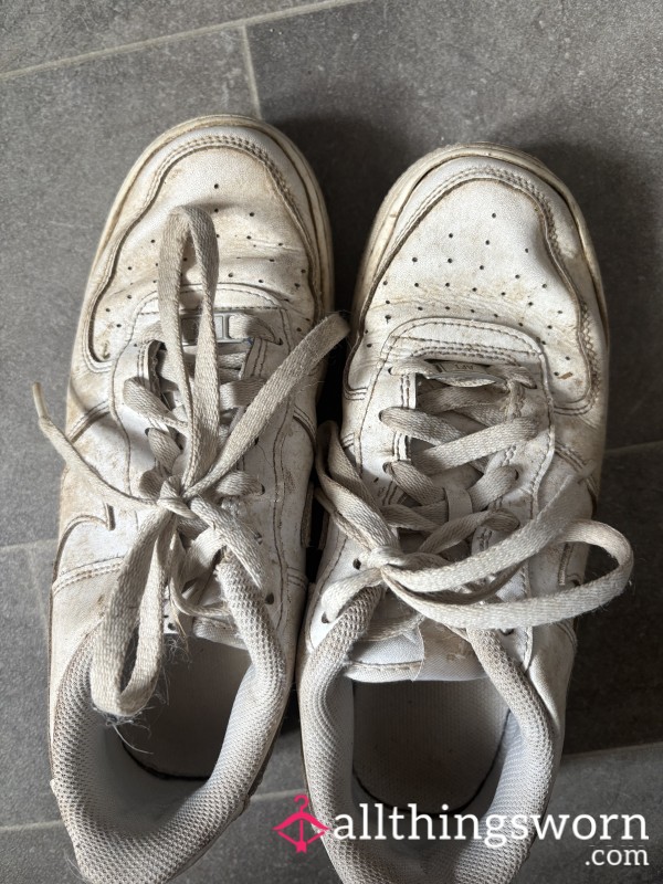 Very Dirty Well Worn Nike Trainers