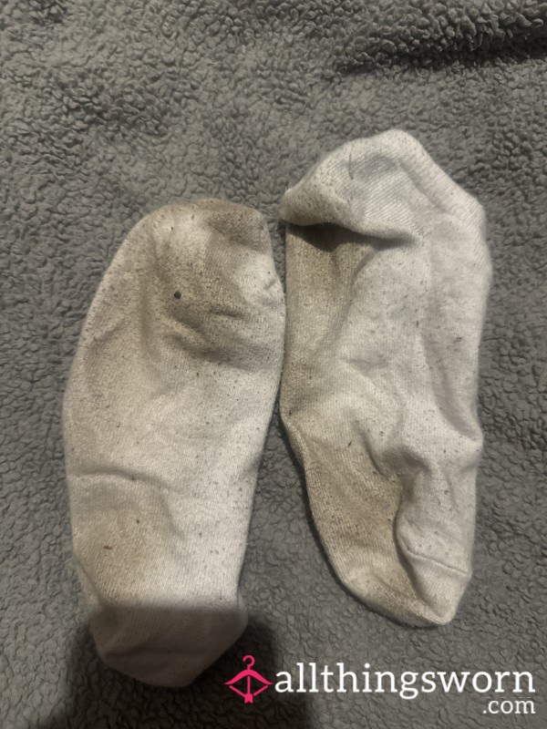 Very Dirty White Socks