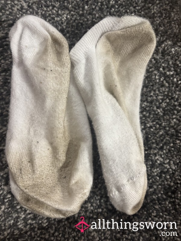 Very Dirty White Socks
