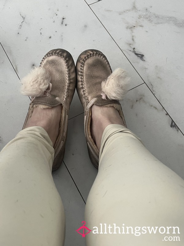 Very Loved & Used Ugg Slippers