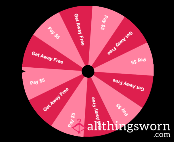 VERY MINI Wheel Spin - $5 Or Nothing