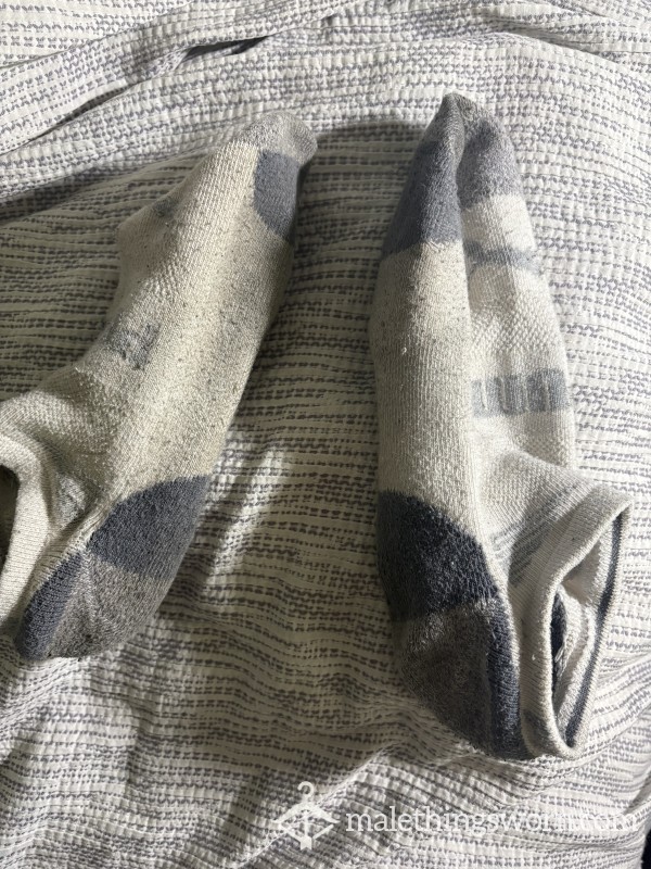 Very Musky And Worn Puma Ankle Socks