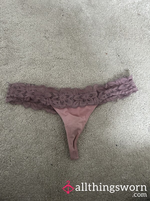 Very Old And S**y - Victoria Secret Thong