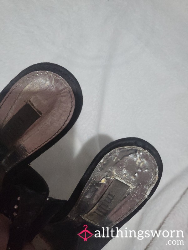 Very Old And Used Platform Heels