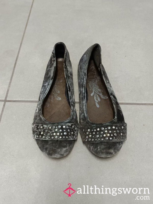 Very Old And Well Worn Flats