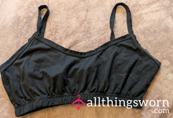 Very Old Black Bralette