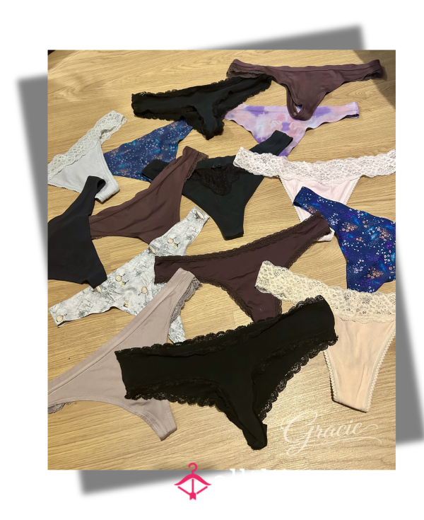 Gracie’s Old Thong’s - Well Worn And Wonderful 🫠