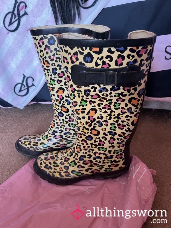 Very Old Ruined Welly Boots 🩷