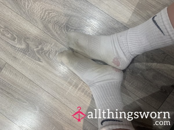 Very Old Worn And Smelly Nike Socks