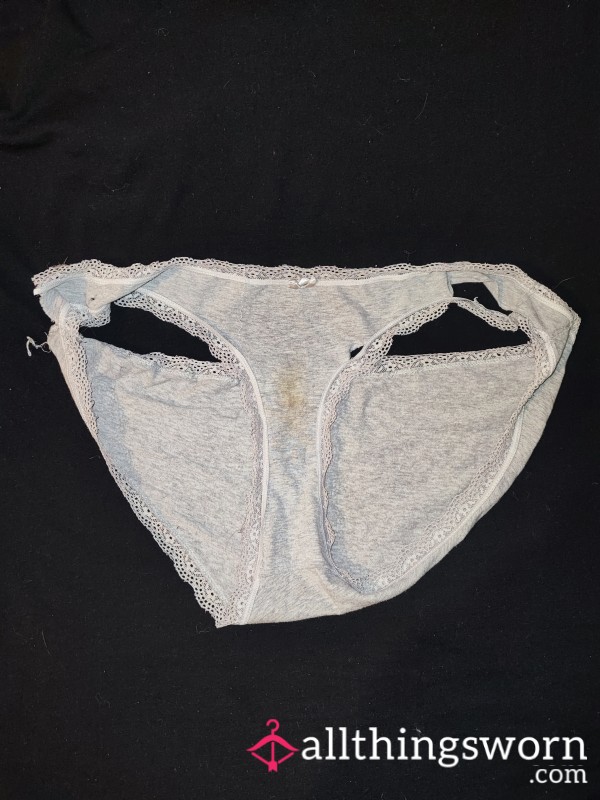 Very Old Worn Stained Panties