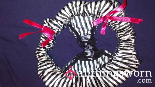 Very S**y Worn Snd Used A Lot . I Was Wearing Them When I Was Having Lots Of Adult Fun. As You Can See The Pictures Very Petite