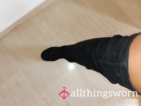 Very Smelly Knee High Boots