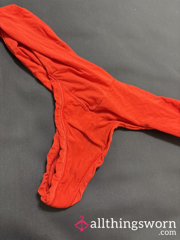 Very Smooth Red Thong