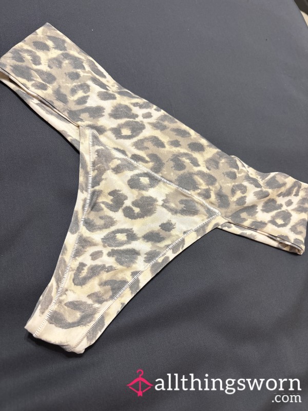Very Soft Aerie Leopard Thong