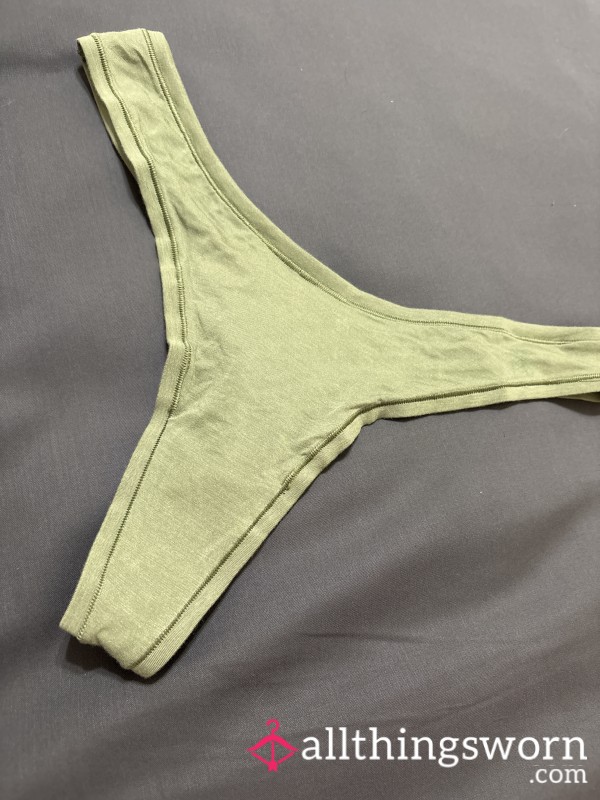 Very Soft Green Aerie Thong