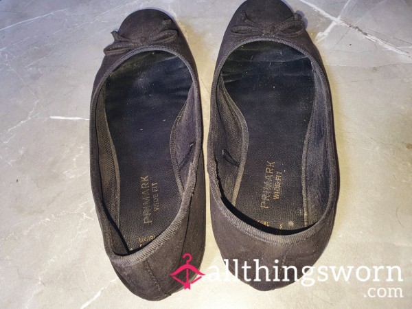 Very Stinky Sour Well_worn Ballerina Flats 😋