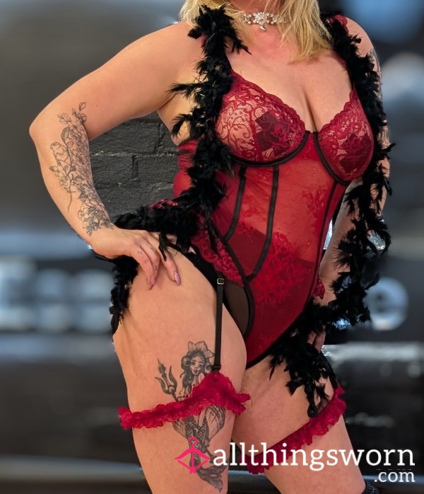 Very Sweaty Lingerie From Pole Dancing