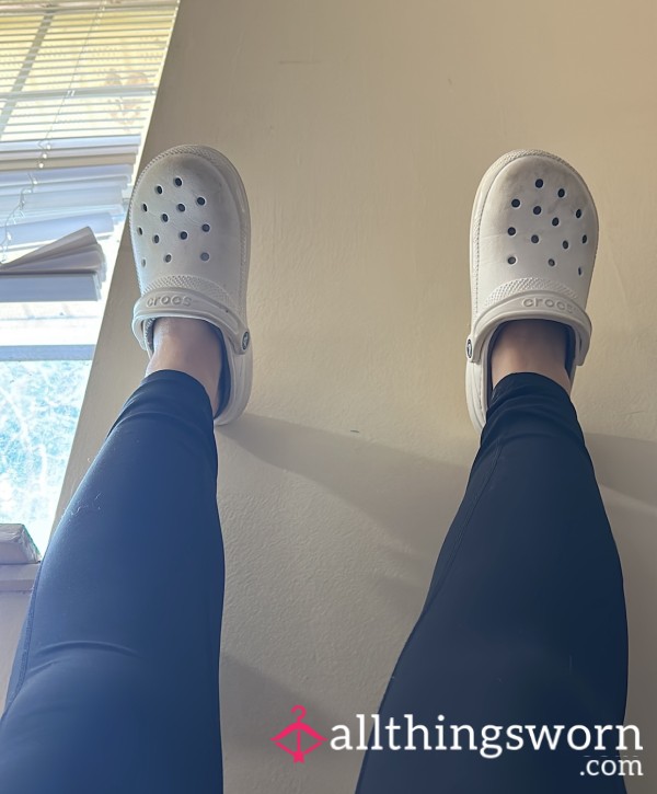 Very Sweaty Old Crocs
