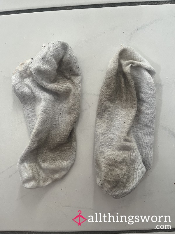 Very Sweaty Socks Worn On My Run This Morning , Vacuum Sealed