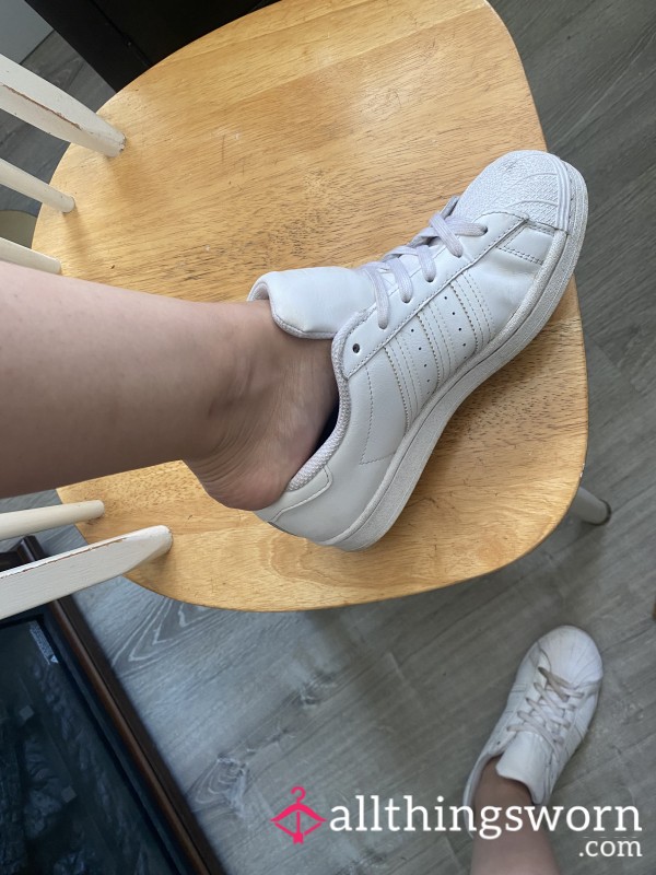 Very Used Adidas Shell Toes