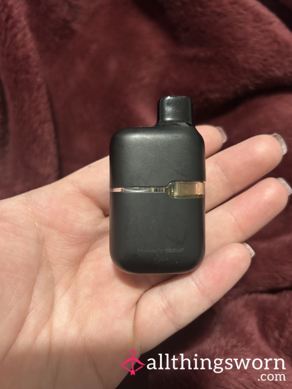 ~VERY USED BLACK SPECIAL VAPE; SANTA’S COOKIE’S FLAVORED~