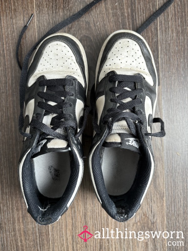 VERY Used Nike Panda Dunks