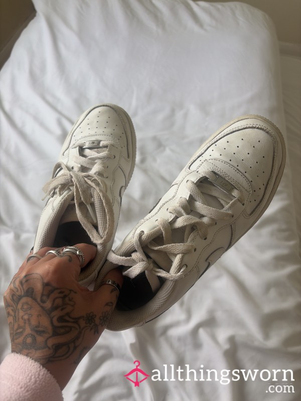 Very Used Nike White Air Force