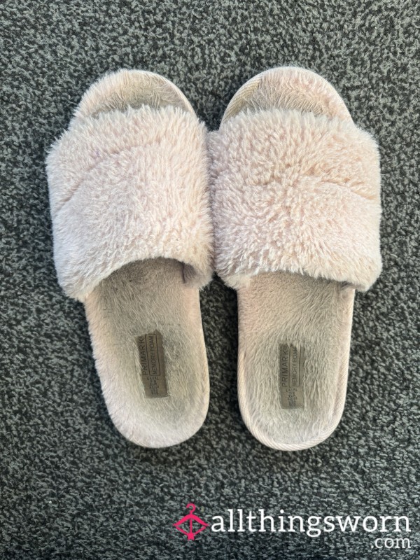 Very Used Pink Slippers