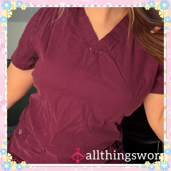 Very Used Scrub Top