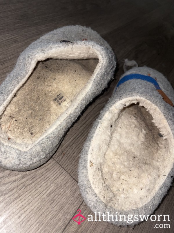 VERY USED Smelly Slippers